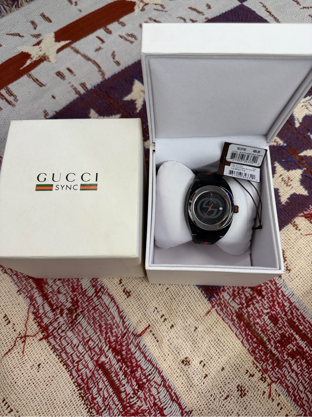 Gucci Sync Rubber Watch